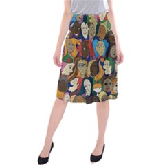 Wowriveter2020 Midi Beach Skirt by Kritter