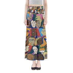 Wowriveter2020 Full Length Maxi Skirt by Kritter