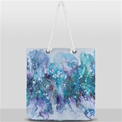 Sea Anemone Full Print Rope Handle Tote (large) by CKArtCreations