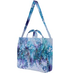 Sea Anemone Square Shoulder Tote Bag by CKArtCreations