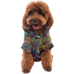 Abstract Marbling Dog Coat by kaleidomarblingart