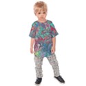 Psychedelic marbling patterns IV Kids  Raglan Tee View1