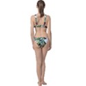 Watercolor monstera leaves Classic Banded Bikini Set  View2