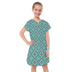 Tiles Kids  Drop Waist Dress by Sobalvarro