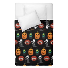 Halloween Duvet Cover Double Side (single Size) by Sparkle