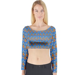 Halloween Long Sleeve Crop Top by Sparkle