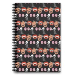 Halloween 5 5  X 8 5  Notebook by Sparkle