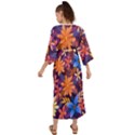 Colourful Print 5 Grecian Style  Maxi Dress View2