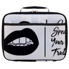 Speak Your Truth Full Print Lunch Bag by 20SpeakYourTruth20