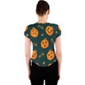 Halloween Crew Neck Crop Top View2