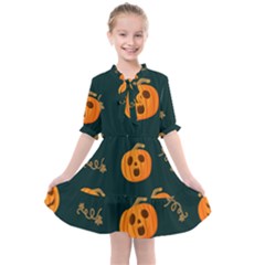 Halloween Kids  All Frills Chiffon Dress by Sobalvarro