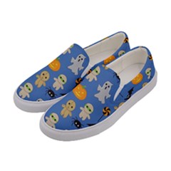 Halloween Women s Canvas Slip Ons by Sobalvarro