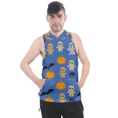 Halloween Men s Sleeveless Hoodie by Sobalvarro