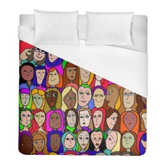 Sisters Duvet Cover (full/ Double Size) by Kritter