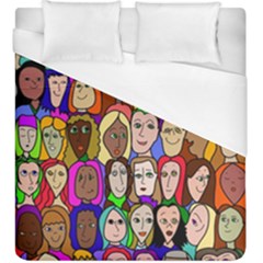 Sisters Duvet Cover (king Size) by Kritter