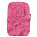 Beauty Pink Rose Detail Photo Belt Pouch Bag (Small) View2