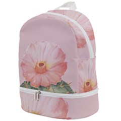 Rose Cactus Zip Bottom Backpack by goljakoff