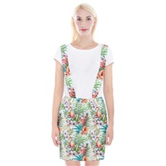 Tropical Flamingos Braces Suspender Skirt by goljakoff