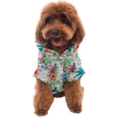 Tropical Flamingos Dog Coat by goljakoff