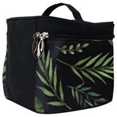 Green Leaves Make Up Travel Bag (big) by goljakoff