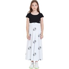 American Football Ball Motif Print Pattern Kids  Skirt by dflcprintsclothing