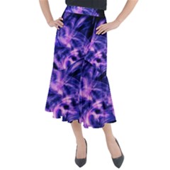 Plasma Hug Midi Mermaid Skirt by MRNStudios