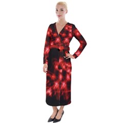 Taffy Velvet Maxi Wrap Dress by MRNStudios