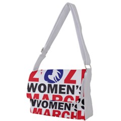 Womens March Full Print Messenger Bag (l) by happinesshack