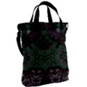 Mandala Corset Canvas Messenger Bag View2