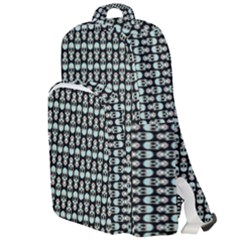 Skull Pattern Double Compartment Backpack by Sparkle