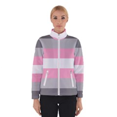 Demigirl Pride Flag Lgbtq Winter Jacket by lgbtnation