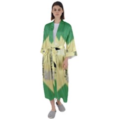 Jamaica, Jamaica  Maxi Satin Kimono by Janetaudreywilson