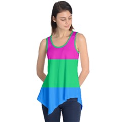 Polysexual Pride Flag Lgbtq Sleeveless Tunic by lgbtnation