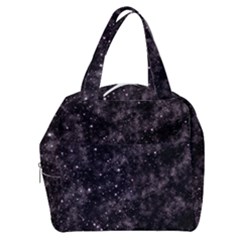 Pink Gray Galaxy Boxy Hand Bag by Dazzleway