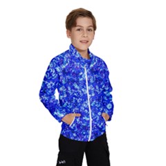 Blue Sequin Dreams Kids  Windbreaker by essentialimage