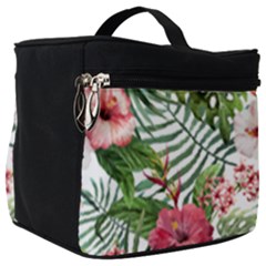 Tropical Flowers Make Up Travel Bag (big) by goljakoff