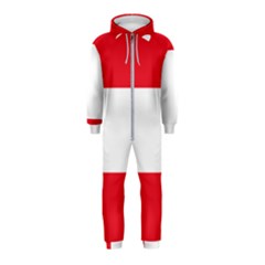 Flag Of Austria Hooded Jumpsuit (kids) by FlagGallery