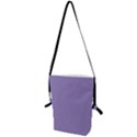 Bougain Villea Purple & Black - Folding Shoulder Bag View1