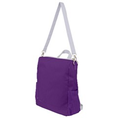 Eminence Purple & White - Crossbody Backpack by FashionLane