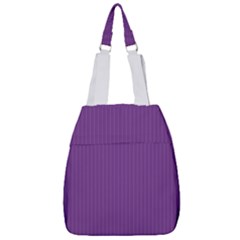 Eminence Purple & White - Center Zip Backpack by FashionLane