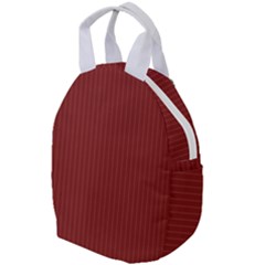 Berry Red & White - Travel Backpacks by FashionLane