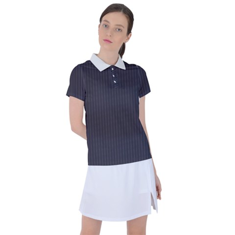 Onyx Black & White - Women s Polo Tee by FashionLane