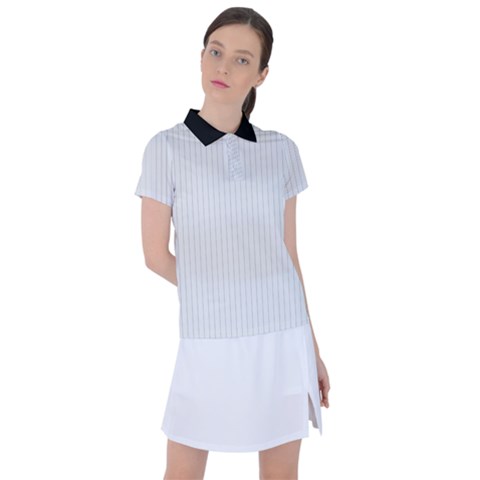 Platinum & Black - Women s Polo Tee by FashionLane