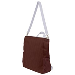 Emperador Brown & White - Crossbody Backpack by FashionLane