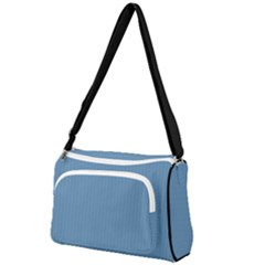 Air Force Blue & Black - Front Pocket Crossbody Bag by FashionLane