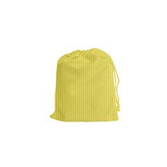 Maize Yellow & Black - Drawstring Pouch (xs) by FashionLane