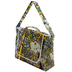 The Illustrated Alphabet - P - By Larenard Box Up Messenger Bag by LaRenard