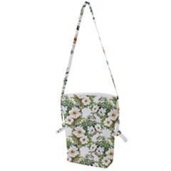 Summer Flowers Folding Shoulder Bag by goljakoff