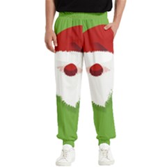 Santa Claus Hat Christmas Men s Elastic Waist Pants by Mariart