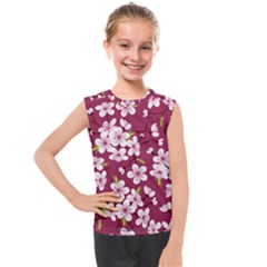 Sakura Kids  Mesh Tank Top by goljakoff